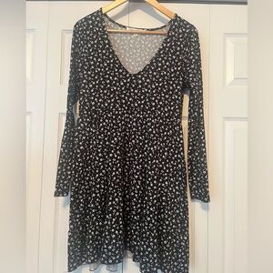 Long Sleeve Floral Dress